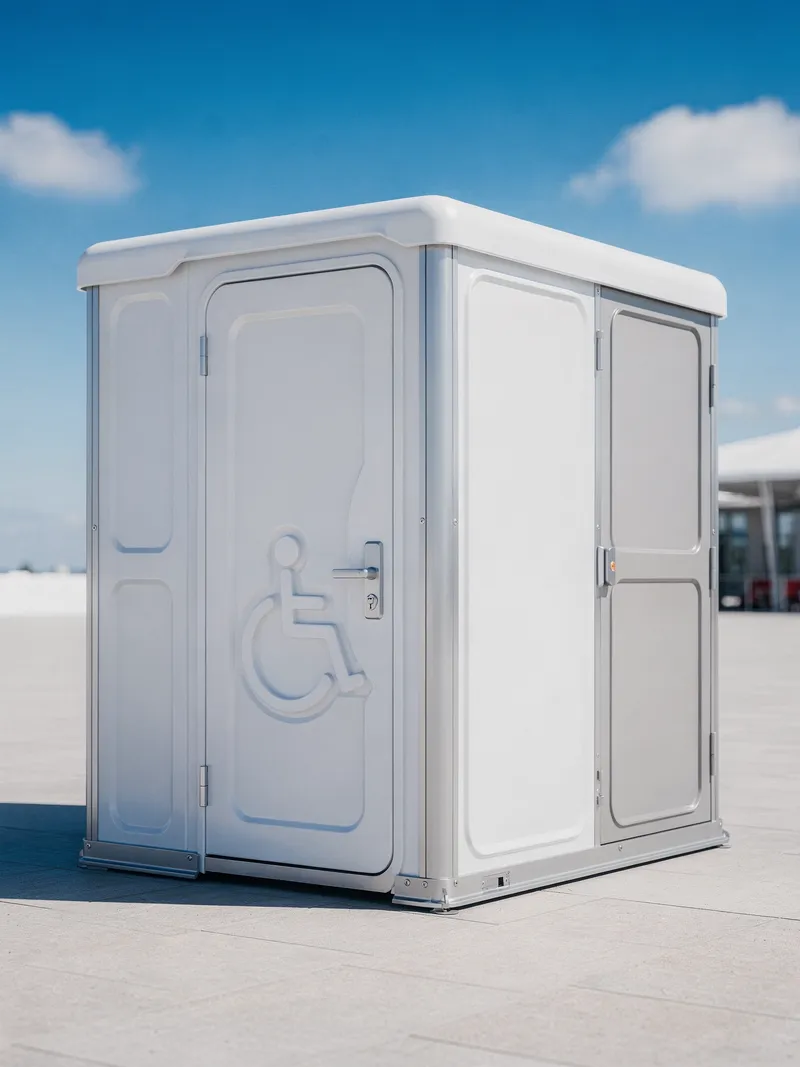 ADA accessible portable restroom